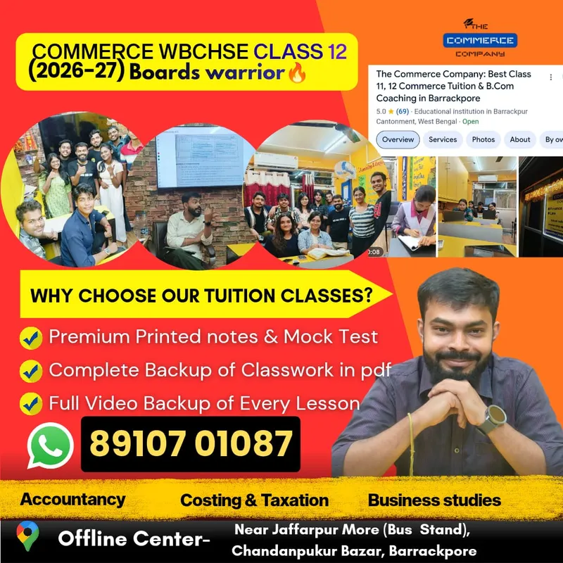 WBCHSE Class XII – Commerce