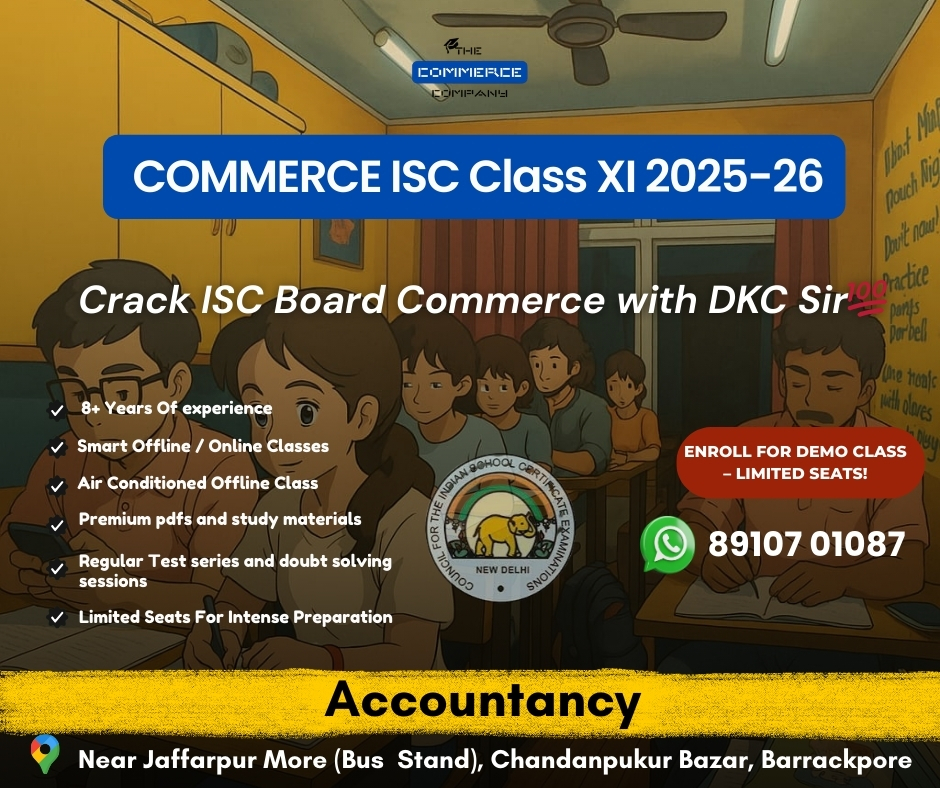 Class 11 ISC Accountancy Batch
