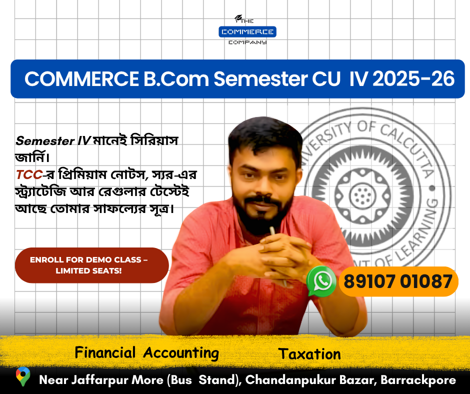 B.Com Semester 4 Calcutta University