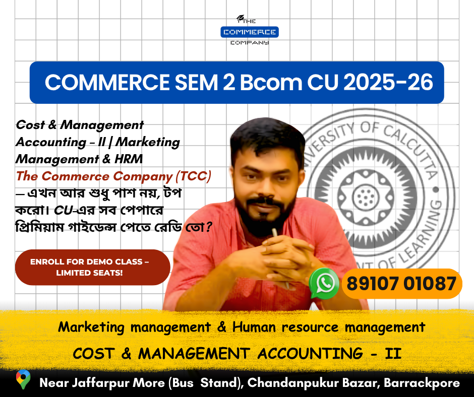 TCC Calcutta University B.Com Sem 2 Batch